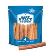 Best Bully Sticks 6-inch jumbo bully stick for dogs provides a long-lasting chew for large breeds.