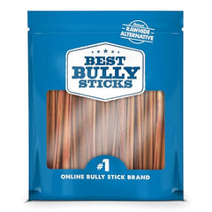 Best Bully Sticks 6 Inch pack shot showcasing natural beef chew for daily treats