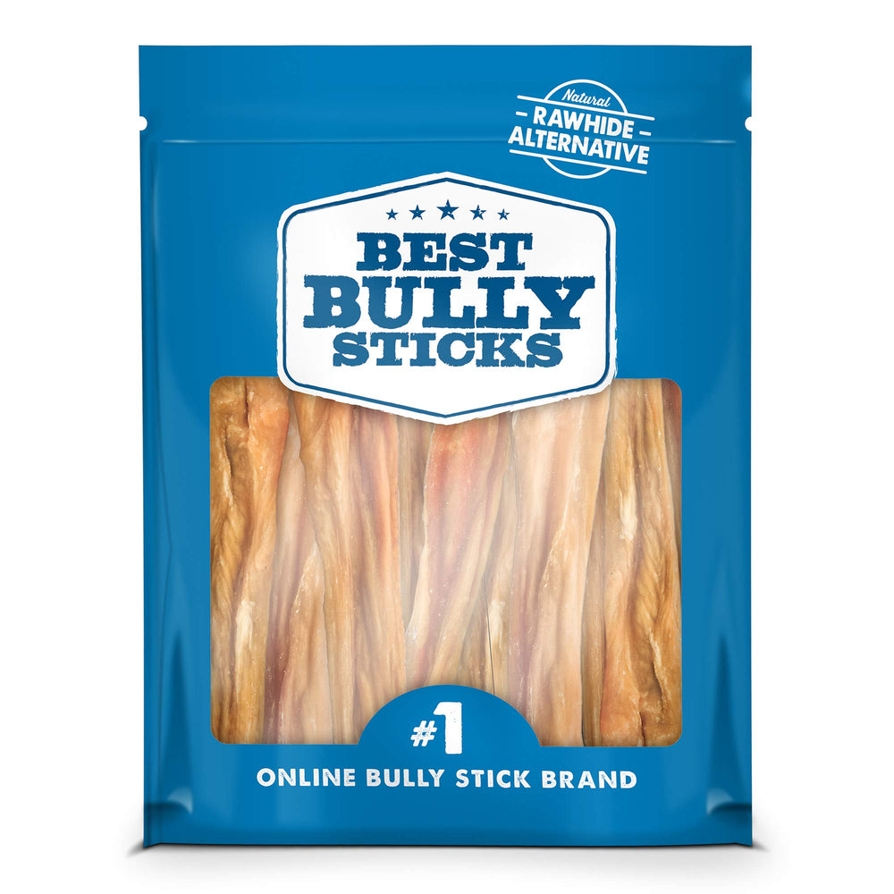 Best Bully Sticks beef bladder stick 5-6 inch pack front for long-lasting canine chewing