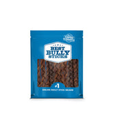 Best Bully Sticks braided beef collagen sticks 5-inch pack for long-lasting chew and dental benefits.