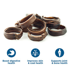 Best Bully Sticks collagen rings illustrate dental benefits and plaque-scraping potential