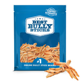Best Bully Sticks Duck Feet 30-count pack close-up of natural protein treats