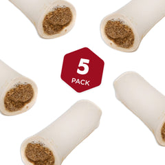 Best Bully Sticks durable chew for dogs, showcasing rugged texture during bite