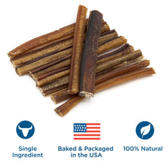 Best Bully Sticks grass-fed, free-range beef provides protein-packed, safe dog chews.