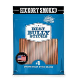 Best Bully Sticks 20-pack packaging showing value for durable chews.