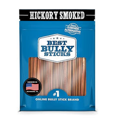 Best Bully Sticks 20-pack packaging showing value for durable chews.