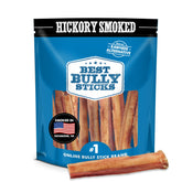 Best Bully Sticks hickory-smoked 6in dog-chews pack for rewarding training sessions