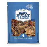 Best Bully Sticks Joint Jerky Gullet Bites pack view with a protein-packed dog chew