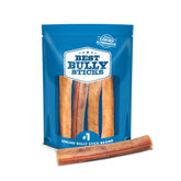 Best Bully Sticks natural jumbo bully sticks 6-inch pack for large dogs long-lasting chew.
