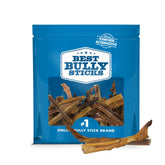 Best Bully Sticks odor-free junior bully stick 4-8 inch for small dogs dental health.