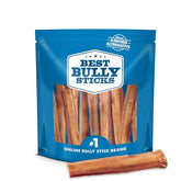 Best Bully Sticks Thick 6-Inch dog chew pack offers long-lasting entertainment for large breeds.