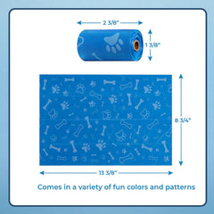 Best Pet Supplies assorted colors dog poop bags help quick cleanup and color coding