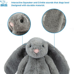 Best Pet Supplies plush stuffing detail emphasizes soft interior gentle on teeth during chewing.