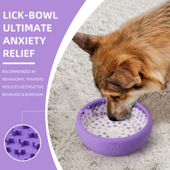 Bestalk anti-slip base keeps bowl secure during busy licking sessions.