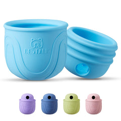 Bestalk interactive dog toy closeup highlighting silicone texture for engaging licking sessions.