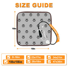 Bestio cat heating pad waterproof surface closeup highlights easy cleaning and spill protection.