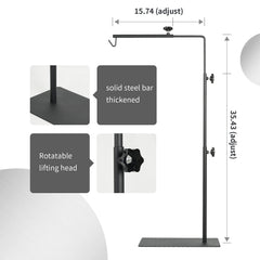 BETAZOOER reptile lamp stand adjustable height highlights flexible positioning for varied tanks