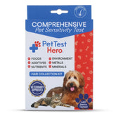 Better Life Science hair-sample-wallet for easy at-home pet sampling.