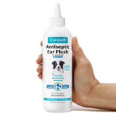 BEXLEY LABS Curaseb dog ear flush bottle aids soothing irritated ears.