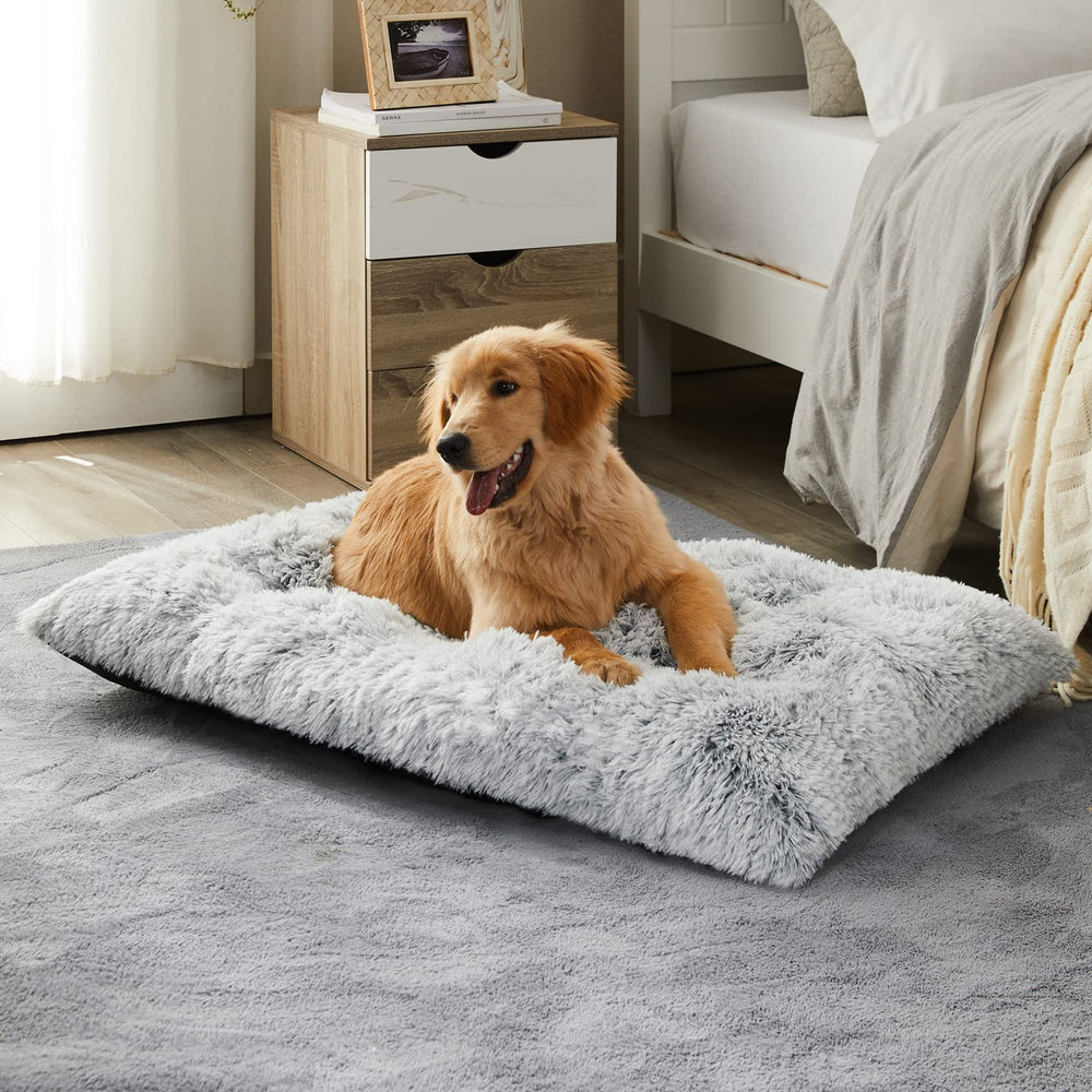 BFPETHOME dog bed large plush surface offers cozy comfort for large dogs