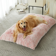 BFPETHOME dog bed plush surface offers cozy comfort for large dogs