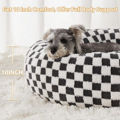 Medium 27-inch BFPETHOME bed suitable for dogs up to 30 pounds.