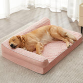 BFPETHOME orthopedic dog bed foam close-up showing joint support and comfort