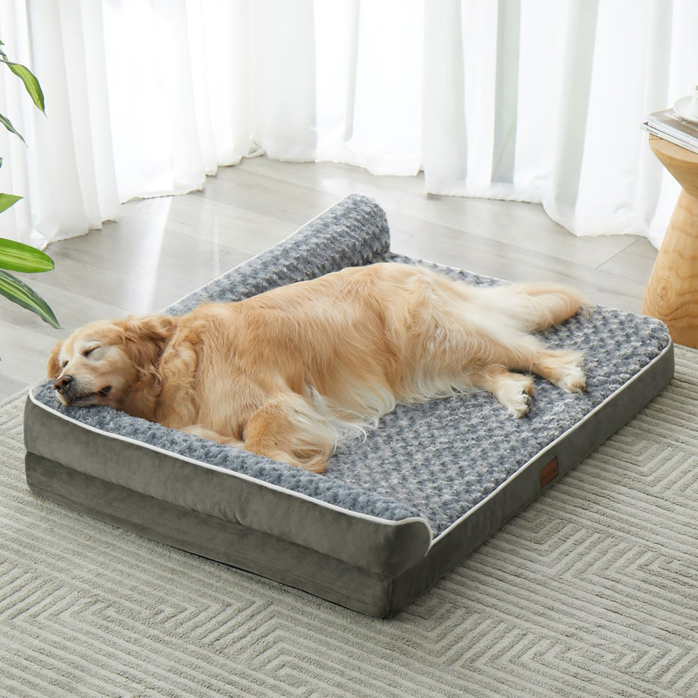 BFPETHOME orthopedic dog bed foam cushions joints for large dogs.