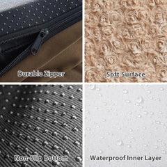 BFPETHOME water-resistant lining closeup emphasizes spill protection