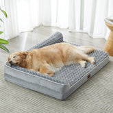 BFPETHOME orthopedic-foam-dog-bed supports joints for large dogs.