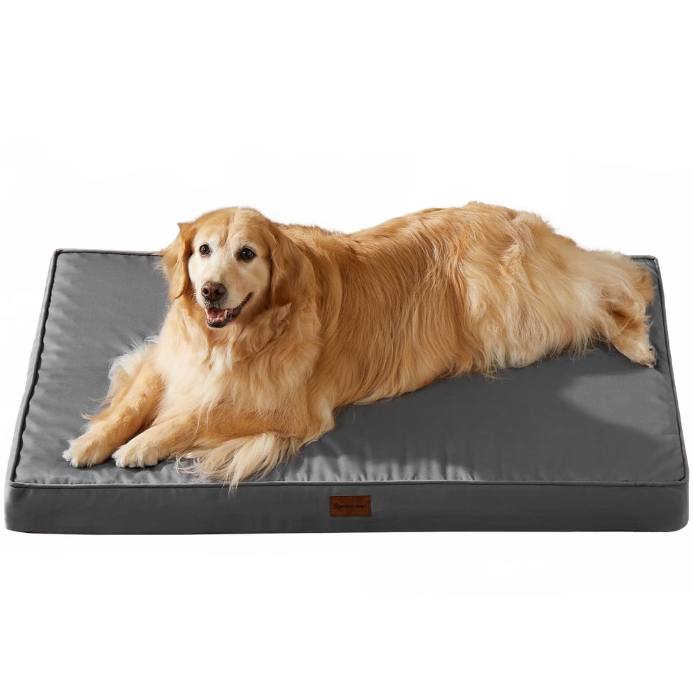 BFPETHOME outdoor dog bed waterproof cover demonstrates spill resistance for outdoor use