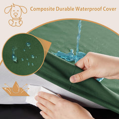 BFPETHOME removable-washable-cover closeup highlights easy cleaning and maintenance.