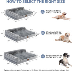 BFPETHOME waterproof cover removable protects foam from spills