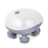 BIBIRE pet massager head closeup with four heads for soothing massage