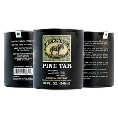 Bickmore Pine Tar quarter crack treatment closeup highlights crack-friendly seal.