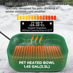 BietrunPro large-capacity bowl close-up reduces refills for pets.