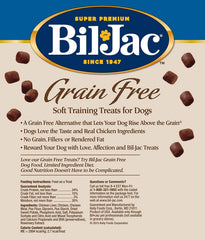 Bil-Jac Soft Training Treats help positive reinforcement during training sessions.