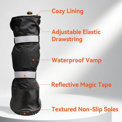 Billionchains reflective strap; improves visibility for safer evening walks.