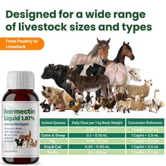 Bingbrofam dewormer label packaging signals professional-grade ivermectin.