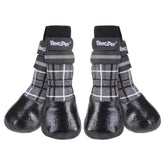 BINGPET anti-slip dog socks packaging shows easy fit and durable design.