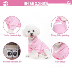 BINGPET diseño moderno para perro con capucha, estilo práctico para salir.