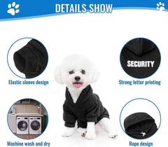 BINGPET dog coat pullover design, easy on/off for hurried pets.