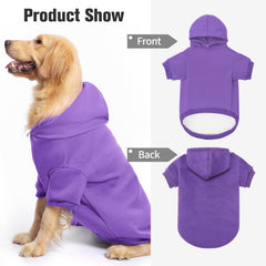 BINGPET hoodie fleece-closeup highlights warm interior for chilly outings