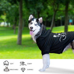 BINGPET dog hoodie front view shows cozy warmth and fit