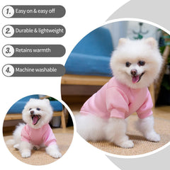 BINGPET dog hoodie machine washable for easy care