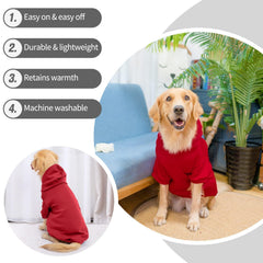 BINGPET pullover design makes dressing effortless