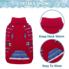 BINGPET durable stitching puppy sweater for long-lasting wear