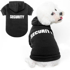 BINGPET sudadera con capucha para perro, forro de felpa suave que mantiene el calor.