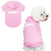 BINGPET sudadera capucha perro, detalle de seguridad y ajuste cómodo.