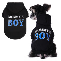 Sudadera BingPet para perros con capucha, abrigo suave para paseos.